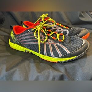 Merrell Road Glove 2 Men's Black and Yellow Running Shoes